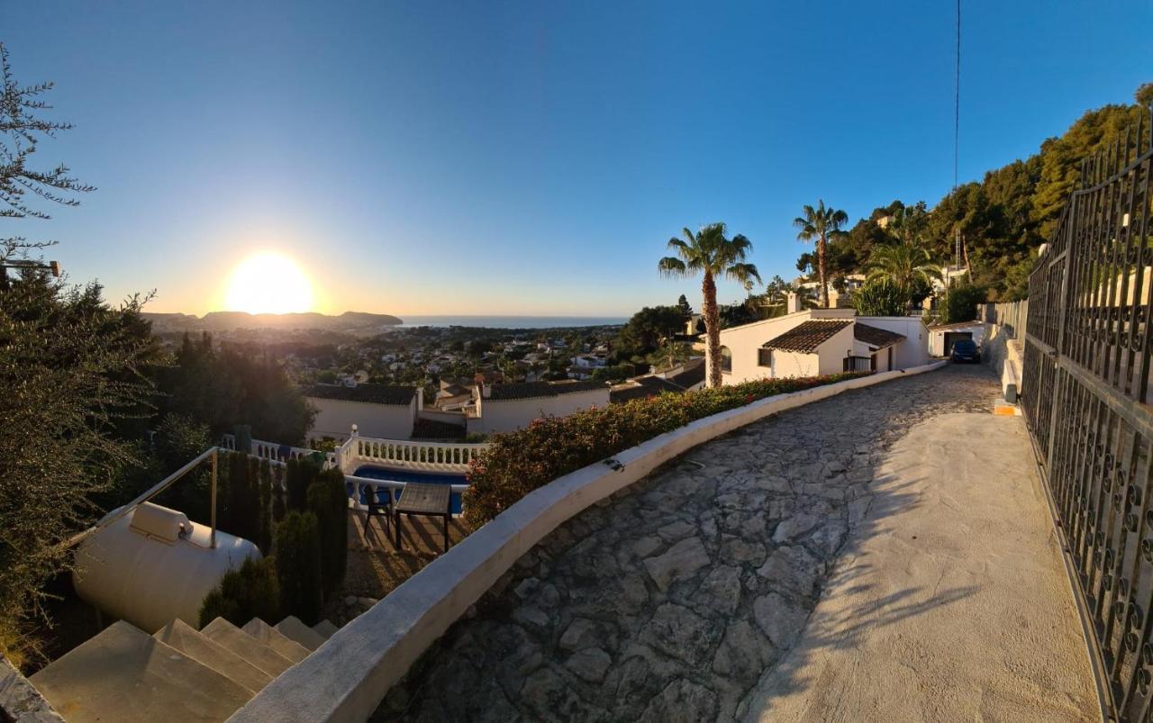 Casa Moya Moraira - Villa met Zeezicht Teulada Esterno foto