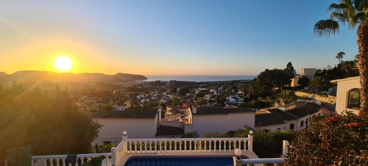 Casa Moya Moraira - Villa met Zeezicht Teulada Esterno foto