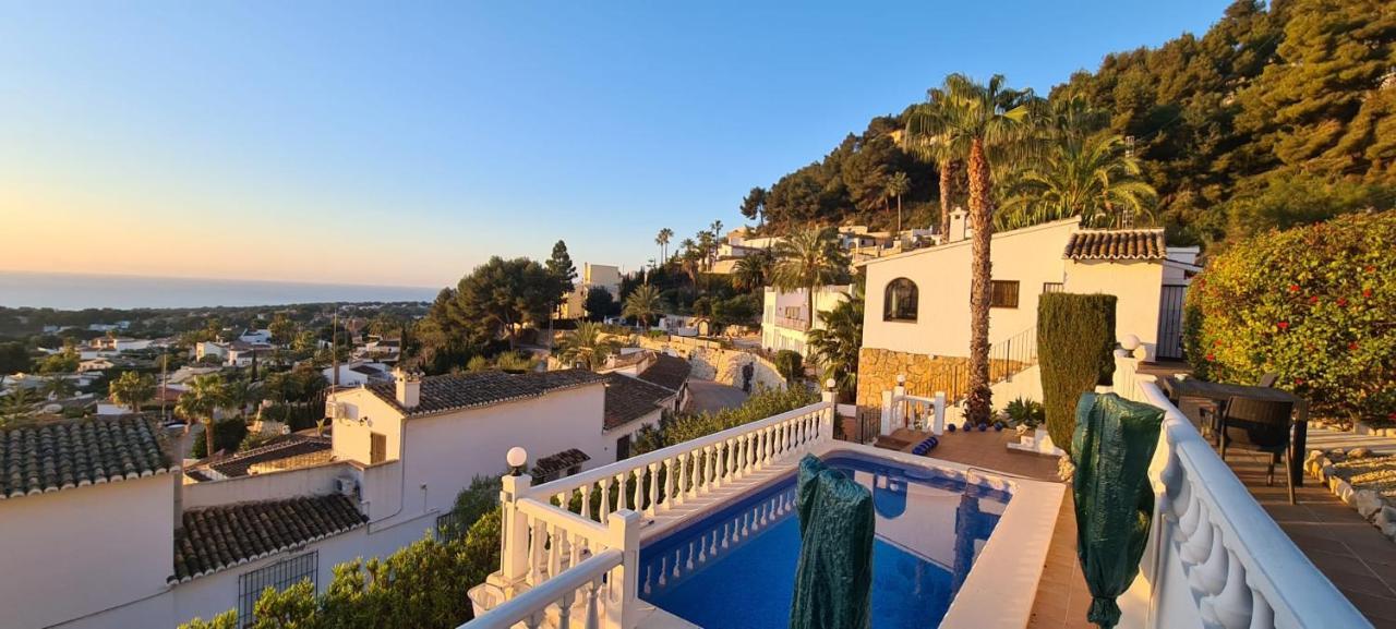 Casa Moya Moraira - Villa met Zeezicht Teulada Esterno foto