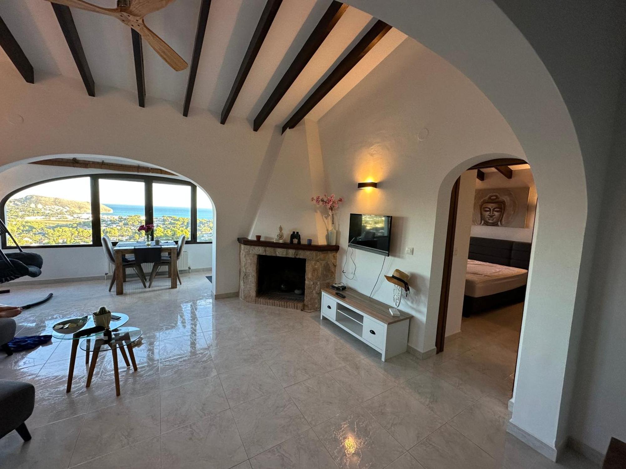 Casa Moya Moraira - Villa met Zeezicht Teulada Esterno foto