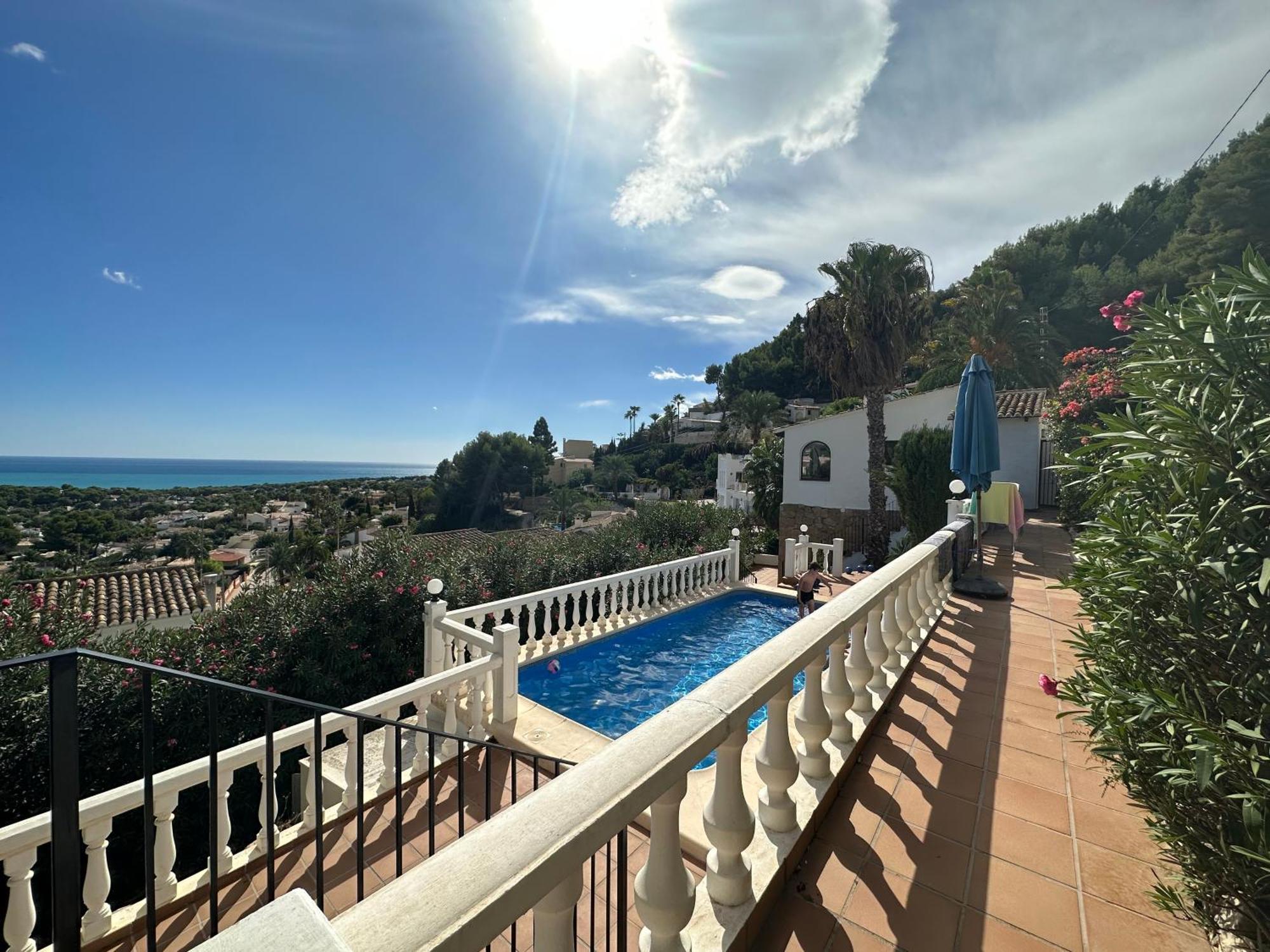 Casa Moya Moraira - Villa met Zeezicht Teulada Esterno foto